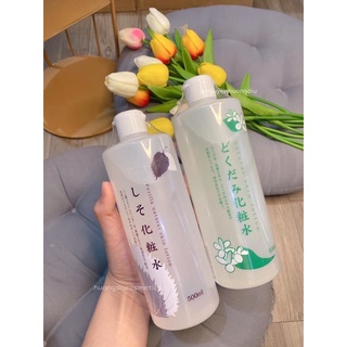 Nước Hoa Hồng Dokudami Toner Diếp Cá, Tía Tô Nhật Bản 500ml