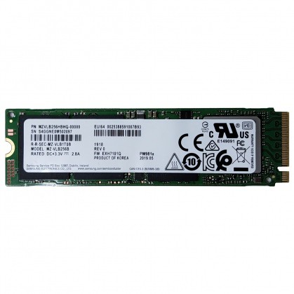 Ổ cứng SSD M2 PCIe 2280 Samsung PM981a 256GB NVMe -bảo hành 36 tháng