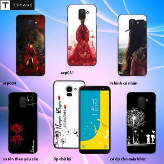 Ốp dẻo Samsung J6 hình Bỉ ngạn hoa