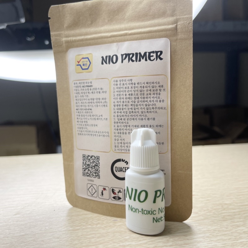 Liên kết tạo độ bền khi nối mi ( NIO PRIMER - bổ trợ keo nối mi )