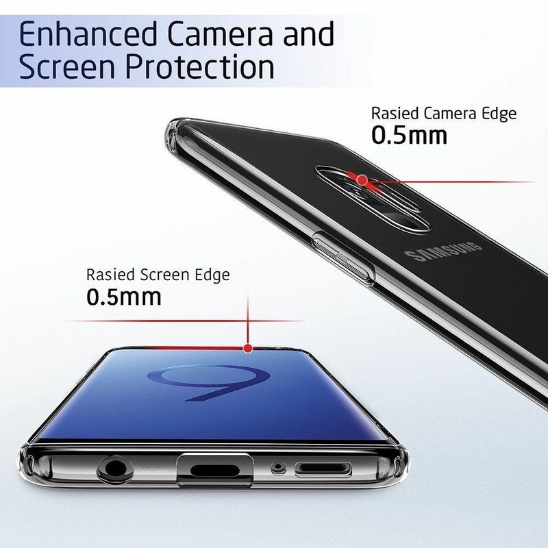 Ốp điện thoại gel silicon TPU mềm mỏng trong suốt cho Samsung Galaxy S10E S6 S7 S8 S9 Plus Galaxy Note 10 9 8