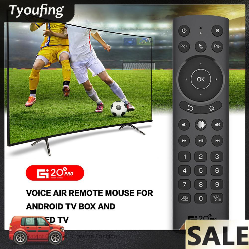 Chuột Bay Điều Khiển Bằng Giọng Nói G20S Pro 2.4g Cho Pc Smart Tv Box