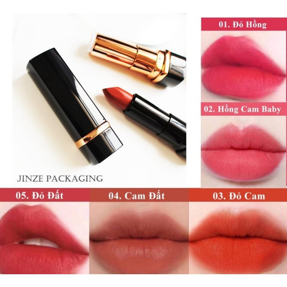 son môi Dạng son Lì [FEESSHIP 5K] Son Môi Lụa Không Chì Thiên Nhiên Cỏ Mềm An Toàn 4g | BigBuy360 - bigbuy360.vn