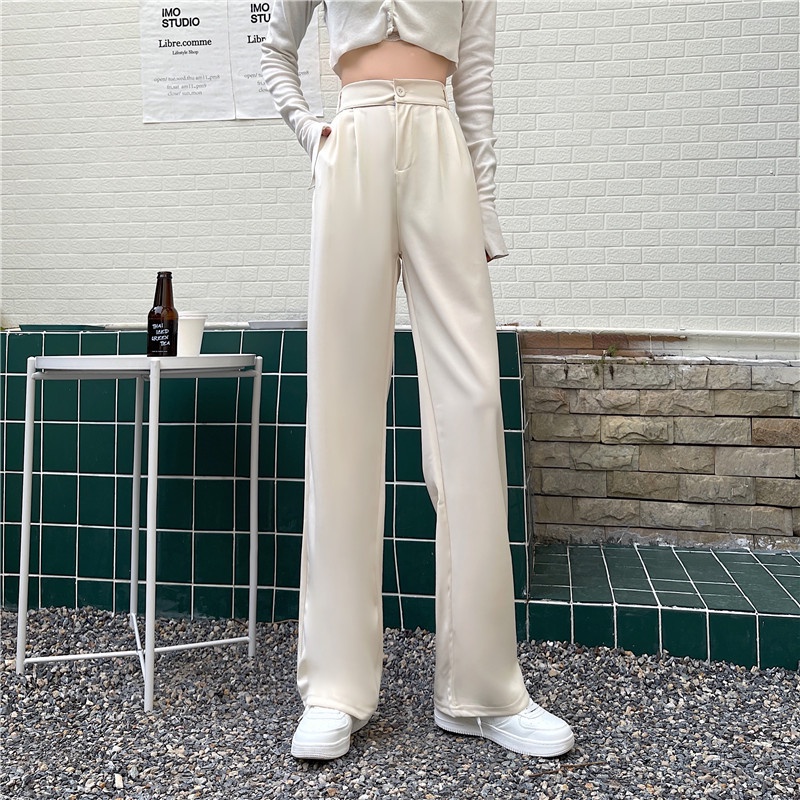 Quần ống rộng SUXI đơn giản thời trang dành cho nữ