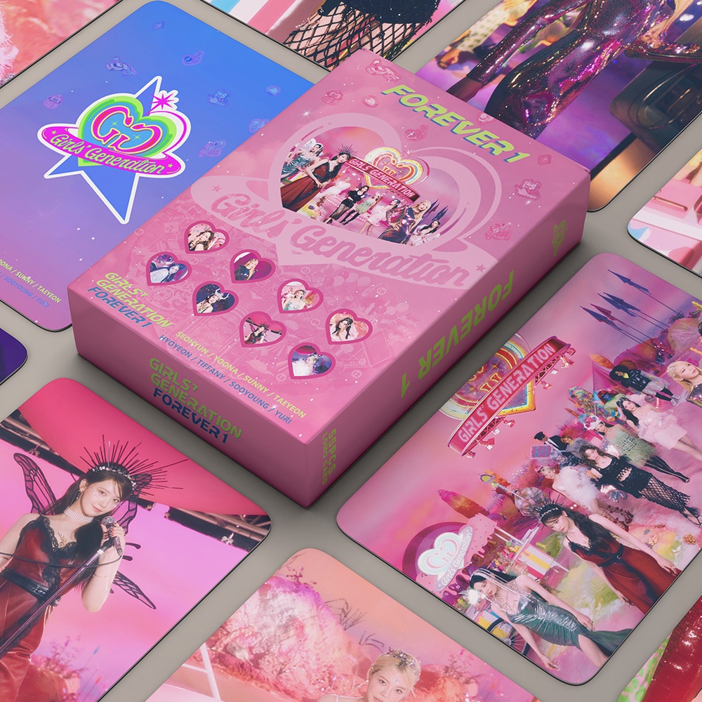 Kpop LOONA Album Forever1 Photocard Girls' Generation Lomo Card