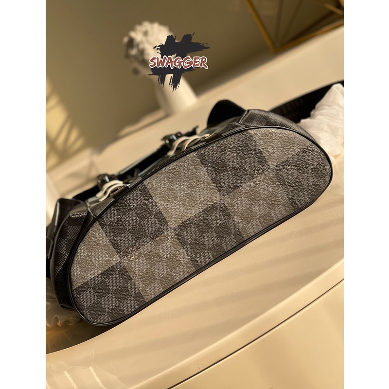 Cặp Ba lô thời trang balo Louis Vuitton Christopher PM Damier Graphite Canvas