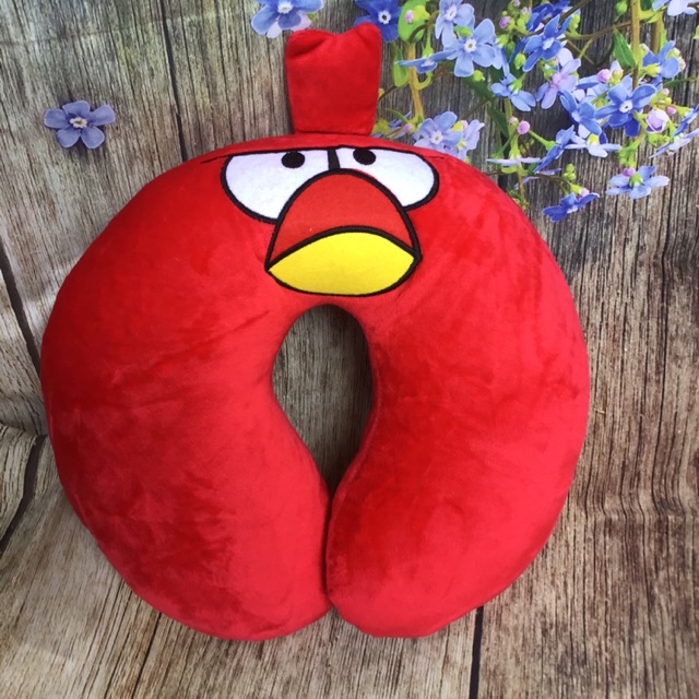 Gối cổ vịt đỏ