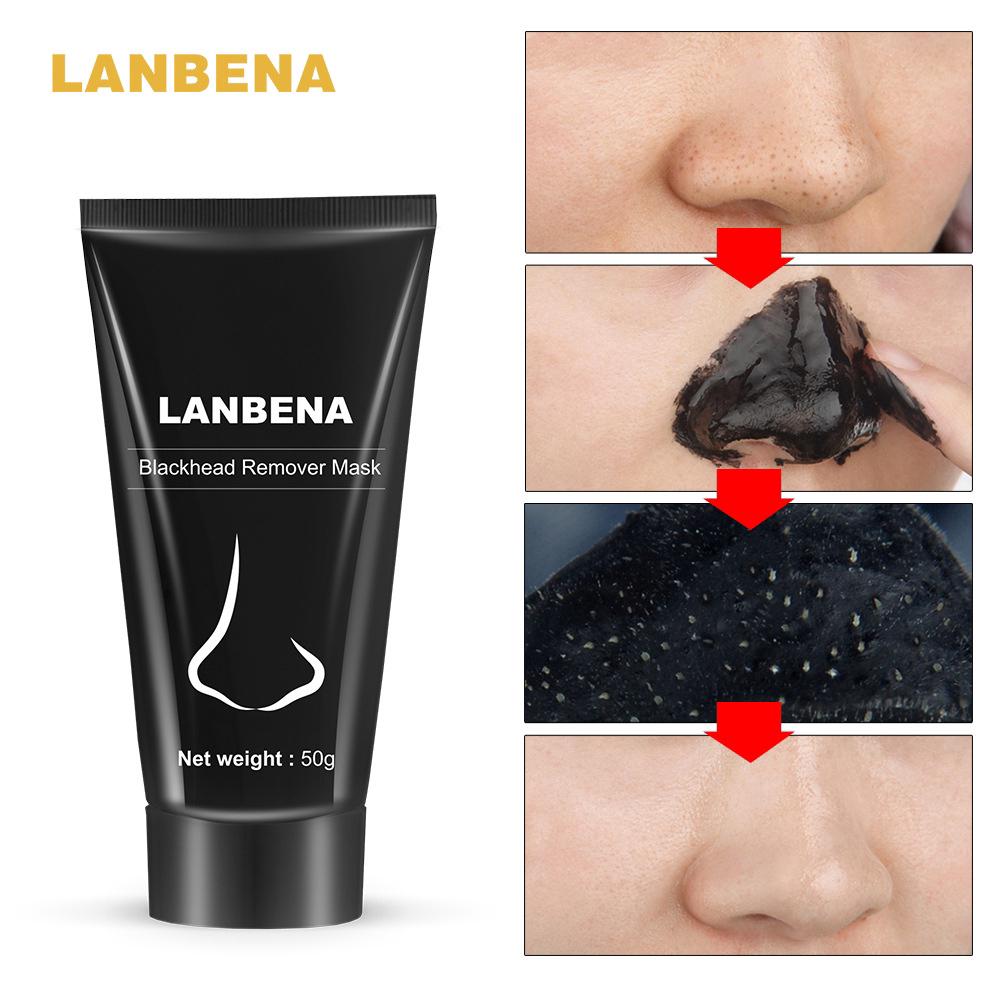 Mặt nạ bùn lột mụn đầu đen cho mũi lanbena