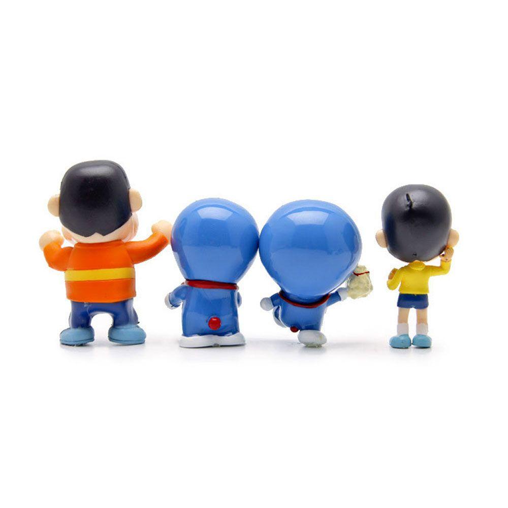 Bộ 8 Mô Hình Nhân Vật Doraemon Dùng Trang Trí