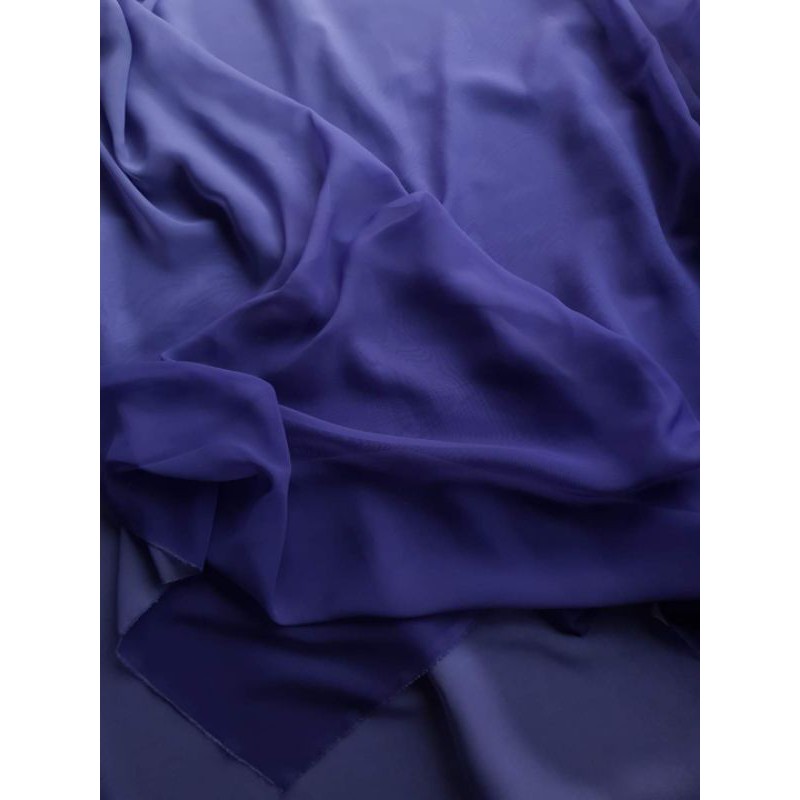 Vải voan loang màu