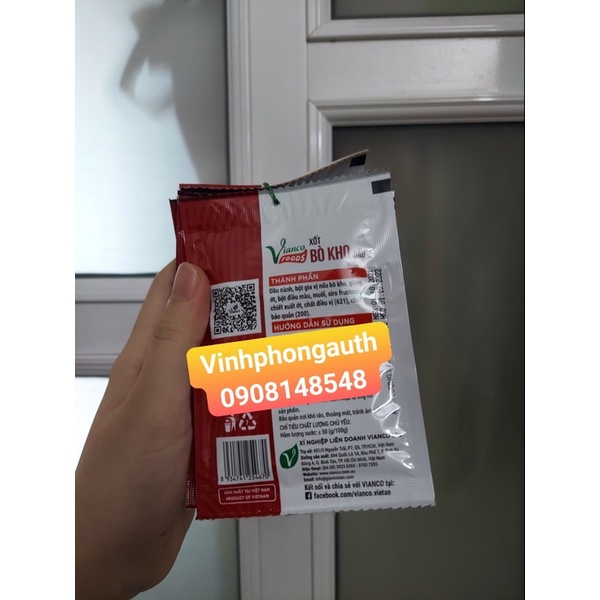 XỐT / SỐT BÒ KHO DẦU VIANCO 18Gr