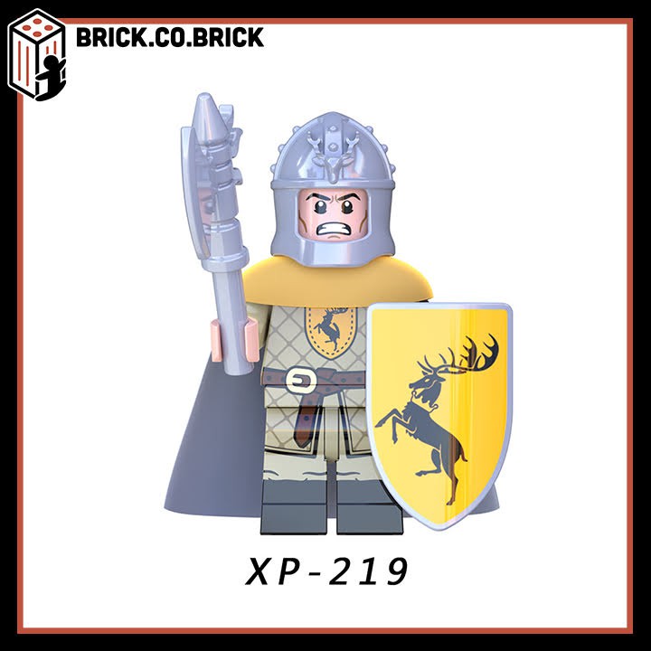 Lego Game of thrones Đồ Chơi Lắp Ráp Lính Trung Cổ Giáp Phụ Kiện Phim Trò Chơi Vương Quyền KT1029