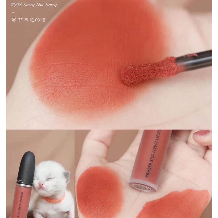 SON MAC POWDER KISS LIQUID 979 IMPULSIVE , 989,998,991,982