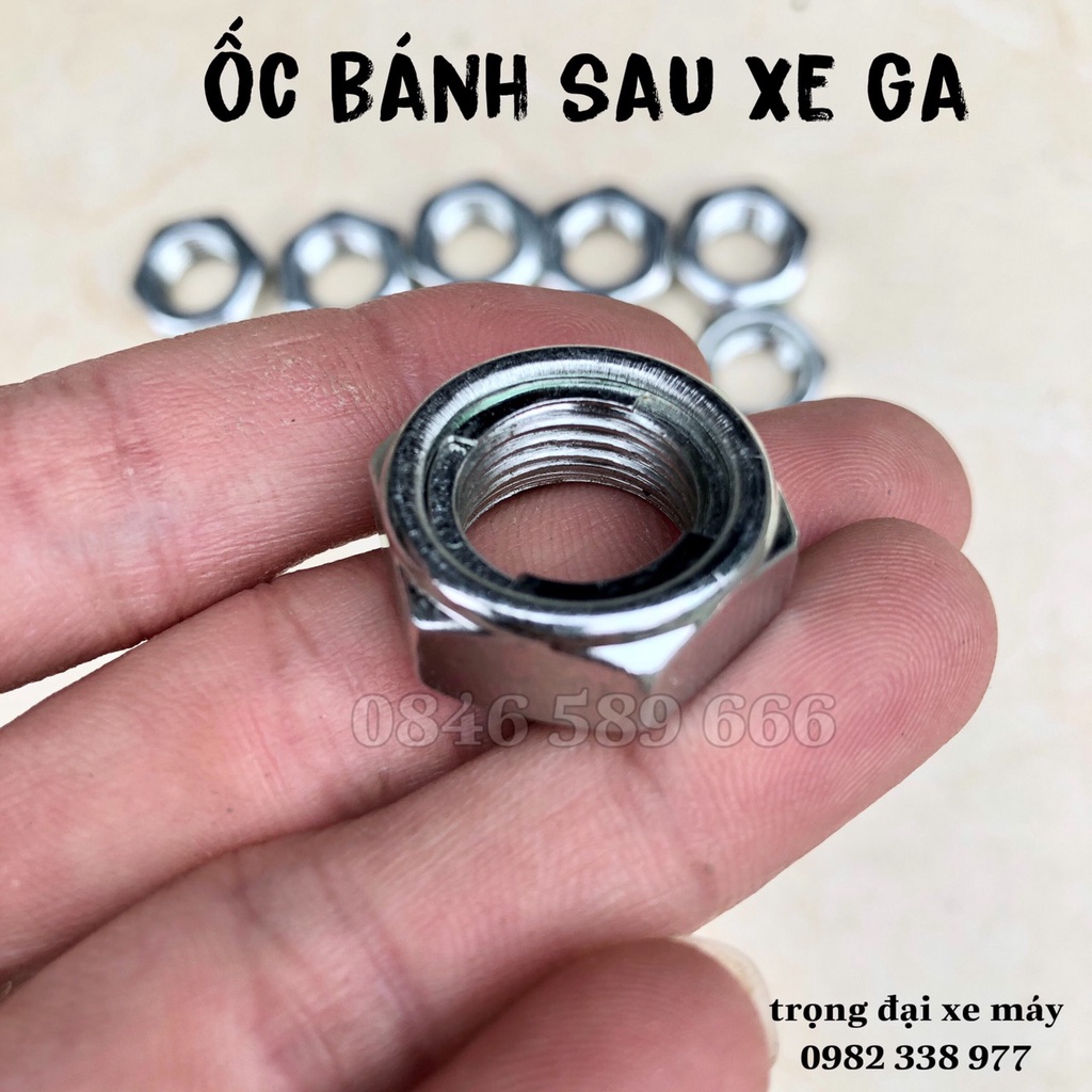 Ốc Bánh Sau Xe Ga Tán Lắp Xe Honđa  Trọng Đại Xe máy