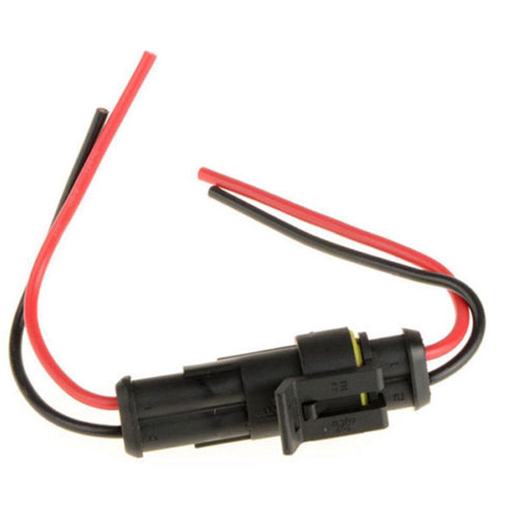 Đầu Nối Dây Điện AWG HID 2 Pin Chống Thấm Nước Thời Trang