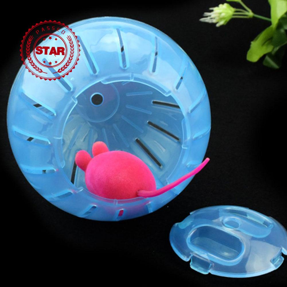 Bóng nhựa tập thể dục cho chuột Hamster Gerbil W4C0 Q0K2 R6T0 W9J6