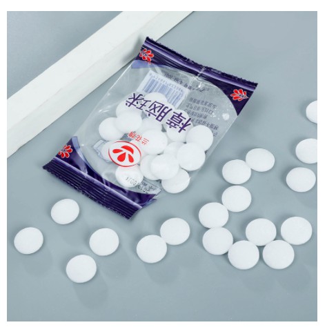 Túi 20 Viên Long Não Đuổi Gián - Côn Trùng, Chống Nấm Mốc Trừ Sâu Bướm, Được Làm Từ Thành Phần Tự Nhiên