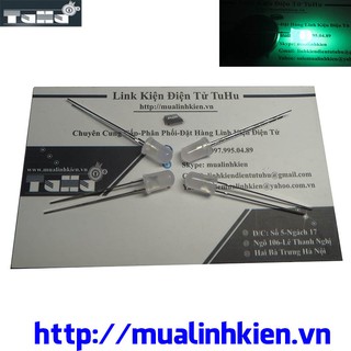 Led Xanh Lá Đục 5 mm ( 3000/ 10 led )