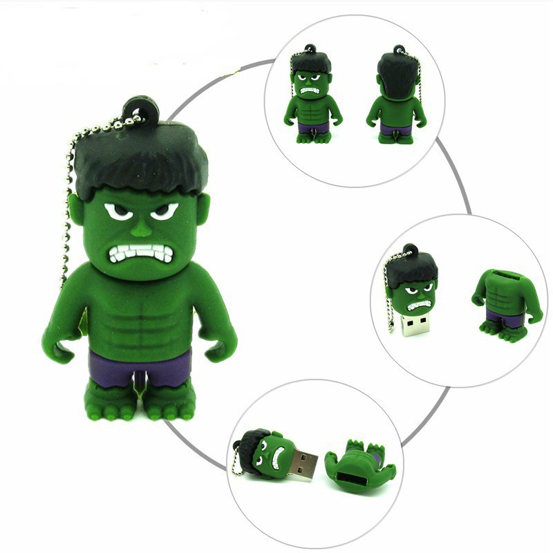USB dung lượng 1TB tạo hình siêu nhân hulk