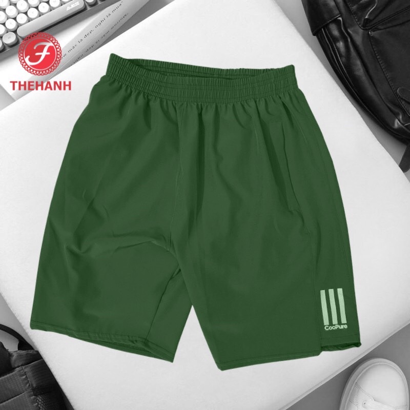 Quần đùi nam thể thao quần short nam vải GIÓ co giãn mềm mịn