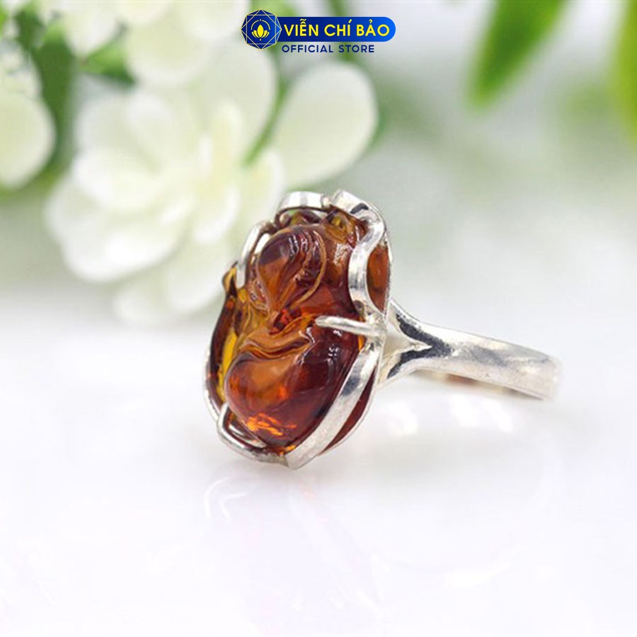 Nhẫn bạc nữ Hồ ly may mắn chất liệu bạc 925 thời trang phụ kiện trang sức nữ thương hiệu Viễn Chí Bảo N400367