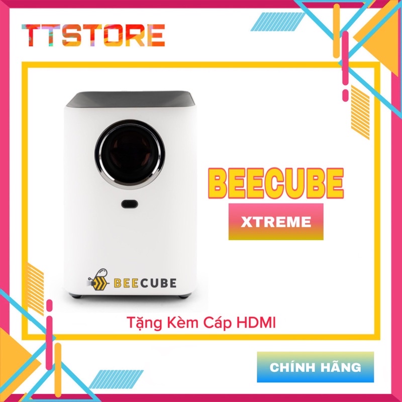 Máy Chiếu BeeCube Xtreme Full HD 1080P Chính Hãng Hỗ Trợ 4K Sắc Nét Bảo Hành 12 Tháng