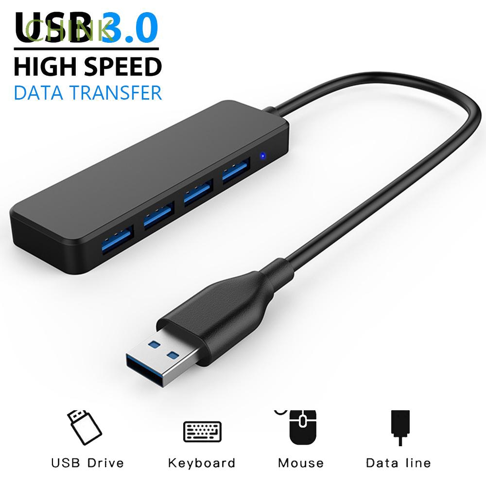 Bộ Chia Usb 3.0 5gbps Siêu Mỏng Tốc Độ Cao Cho Máy Tính