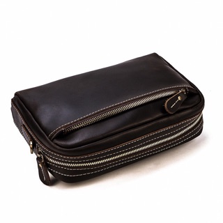 CLUTCH CẦM TAY DA BÒ ( có dây đeo chéo )