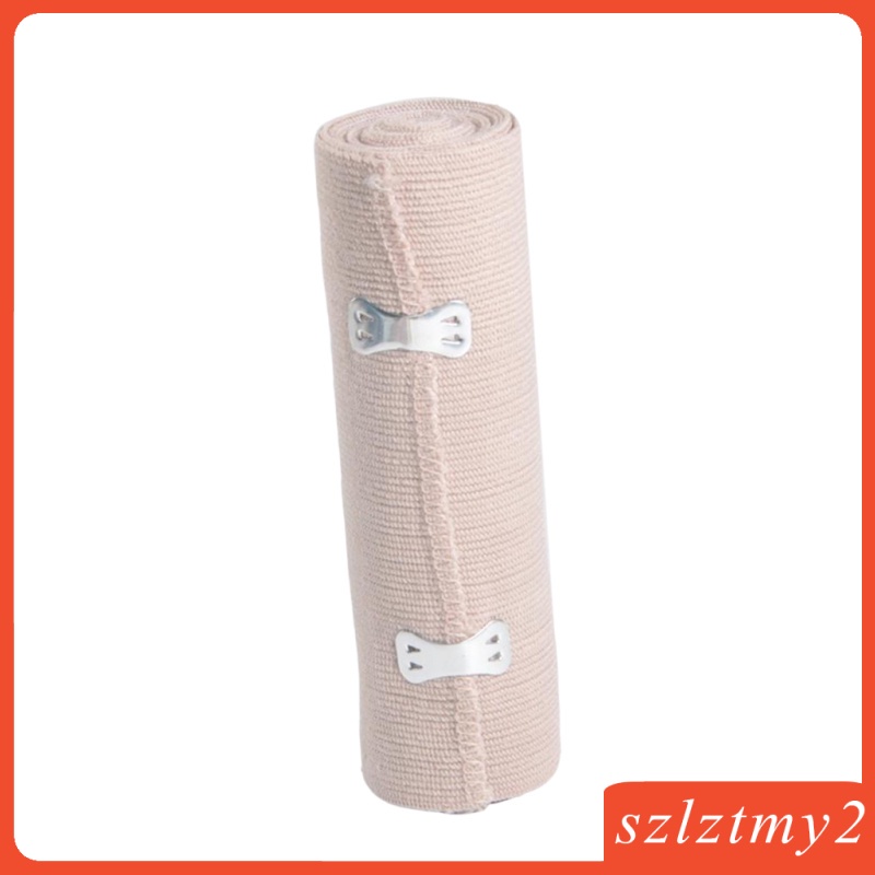 Băng Quấn Vải Cotton Co Giãn Thoáng Khí Kèm Móc 7.5 cm