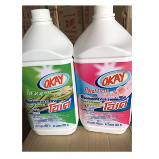 Nước lau sàn Okay 3.8 lít Thái Lan