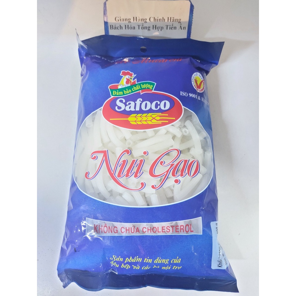 Nui ống lớn Macaroni Safoco gói 400g