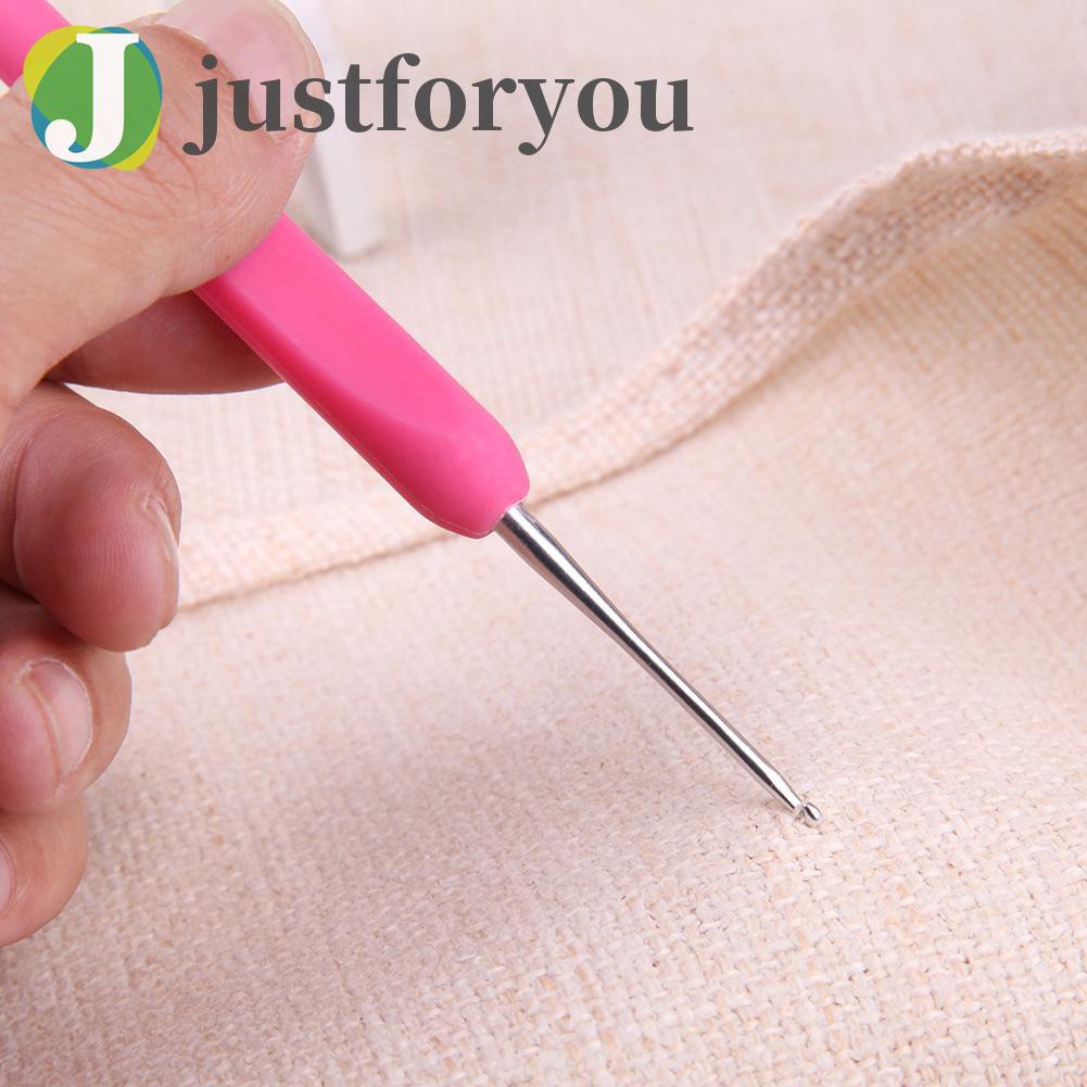 Justforyou2 9pcs/set Weave Craft Crochet Hooks Yarn Knitting Needles Sewing Tool Kit