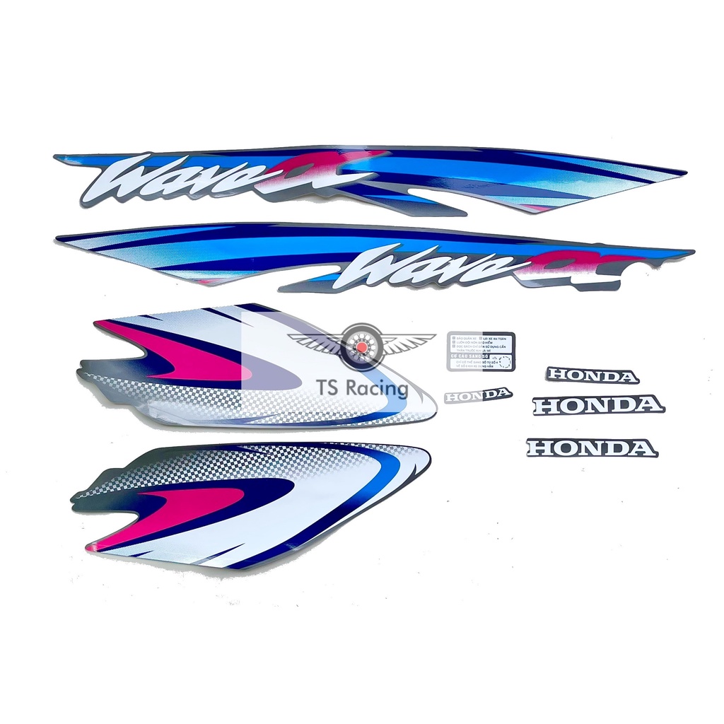 Tem dán xe wave alpha - wave 2000 - wave nhỏ