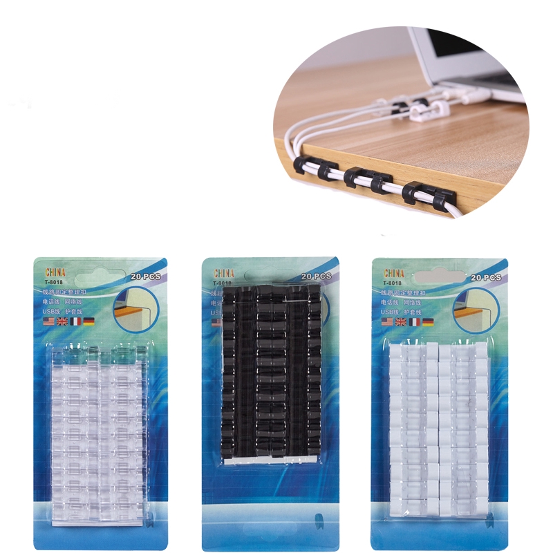 20 Phụ Kiện Giữ Dây Cáp Gọn Gàng Tiện Lợi