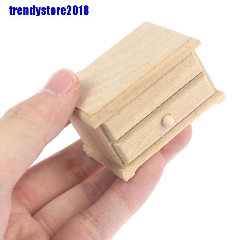 Bàn Học Mini Có Ngăn Kéo Và Gương Lật Cho Nhà Búp Bê