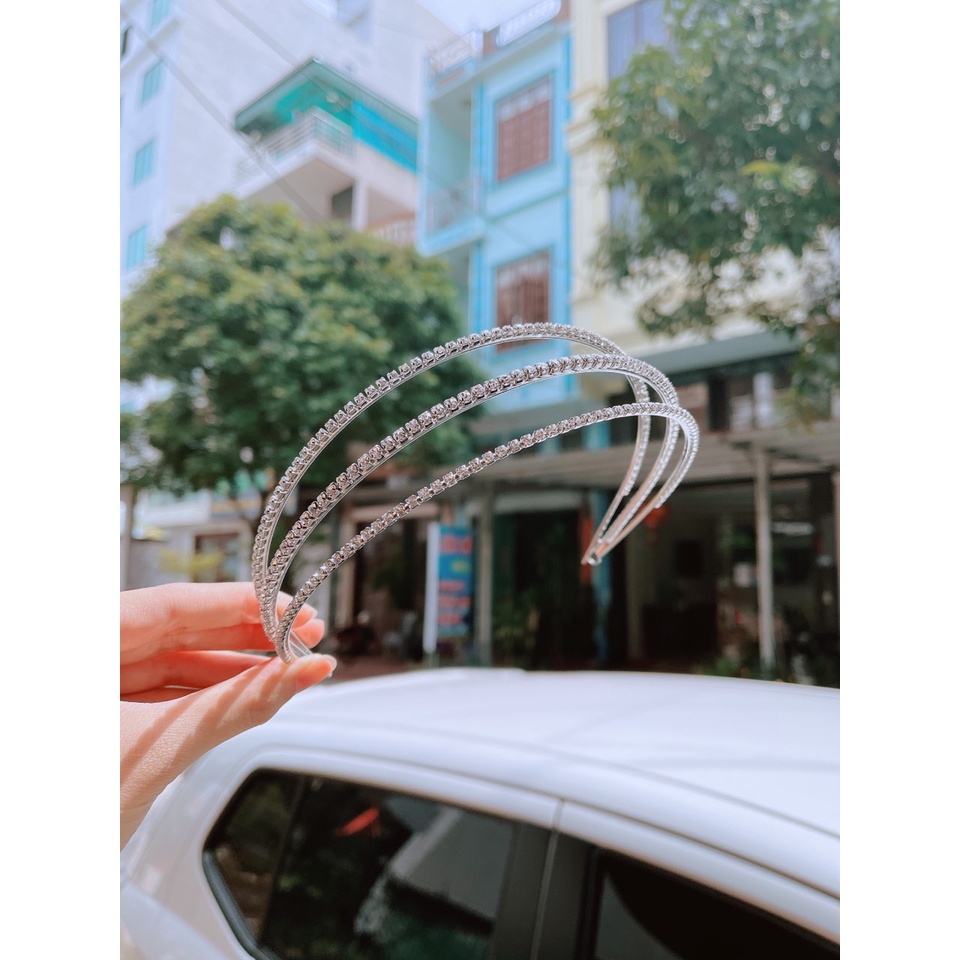 Bờm Đá Cao Cấp Cô Dâu, Đồ Cài Tóc