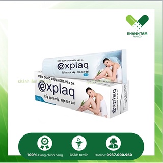 Kem Explaq làm mịn vảy da , á sừng!