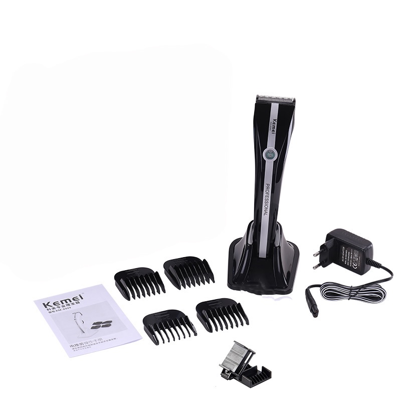 Tông đơ cắt tóc chuyên nghiệp Kemei 8999 dành cho nữ kèm đầu thay thế