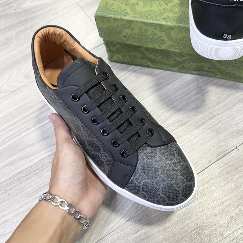 Giày thể thao GC vân chìm đế cao su siêu êm chân 2205, giày dây nam GC mẫu mới hot trend 2022,Bin Store