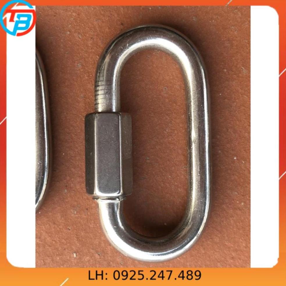 Nối xích, khóa xích INOX [ Phi 6mm ] CÁP THÉP Thái Bình VinàN
