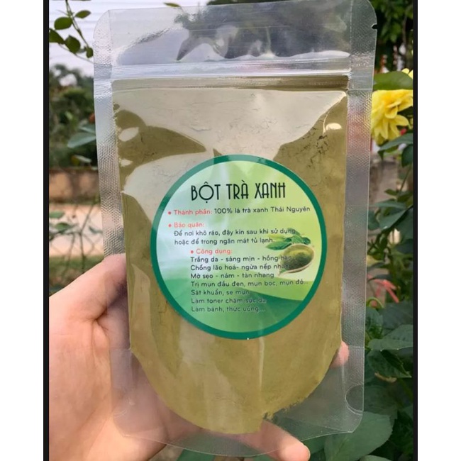 bột trà xanh thái nguyên