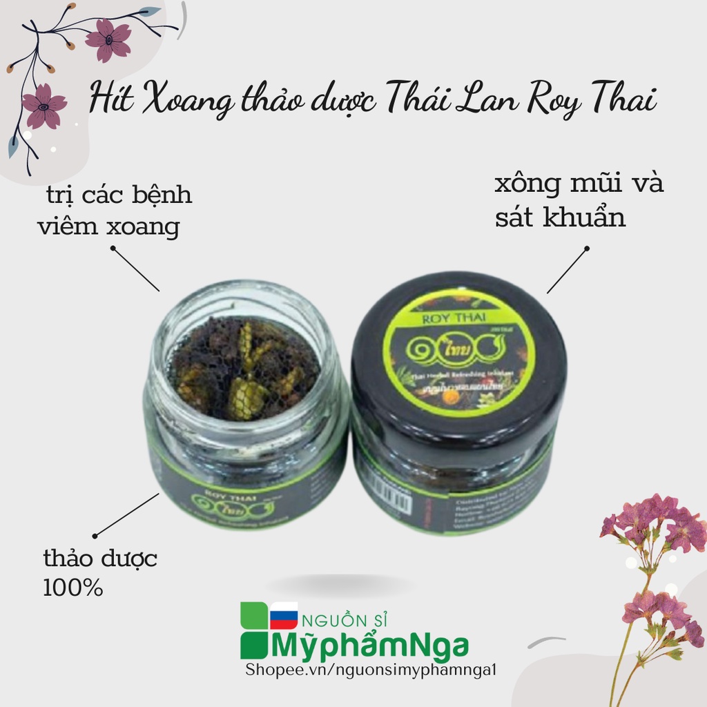 Hít Xoang thảo dược Thái Lan Roy Thai