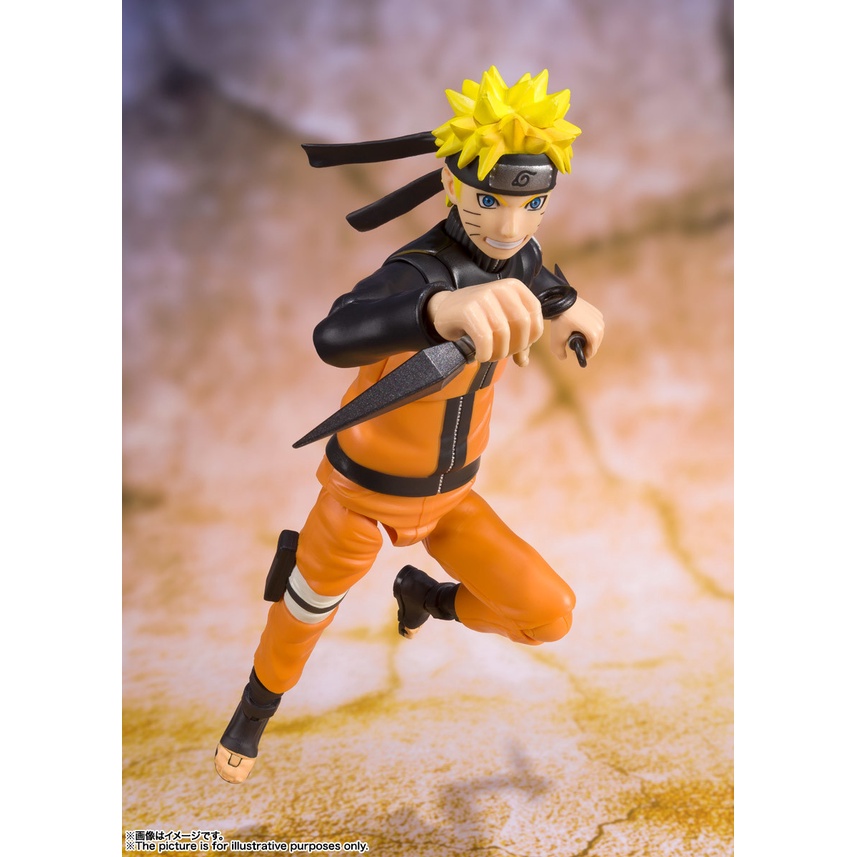 Mô hình Figure chính hãng Nhật - S.H.Figuarts SHF Uzumaki Naruto - Naruto Shippuuden