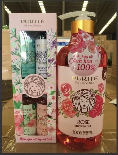 Sữa Tắm Purite hương nước hoa Anh Đào, Hoa Hồng 850ml | BigBuy360 - bigbuy360.vn