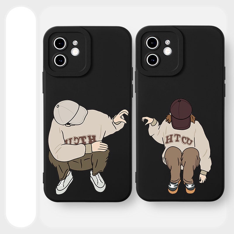 Ốp lưng IPhone cặp đôi HTCU cạnh vuông 6/6plus/6s/6splus/7/7plus/8/8plus/x/xr/xs/11/12/13/pro/max/plus/promax CVL221