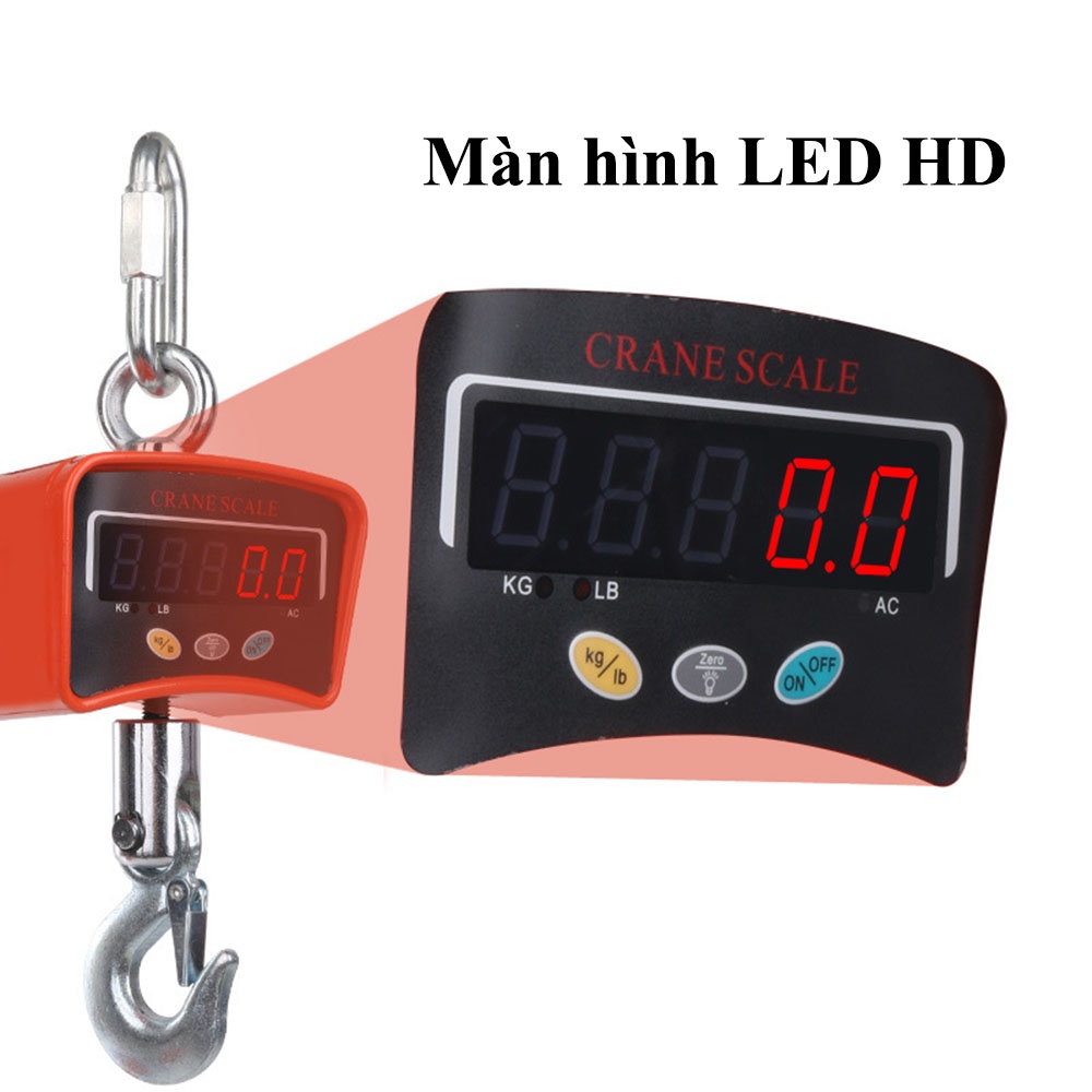 Cân treo điện tử ABG OCS 1000KG thiết bị đạt độ chính xác cao, tốc độ xử lý nhanh thiết kế chống bụi