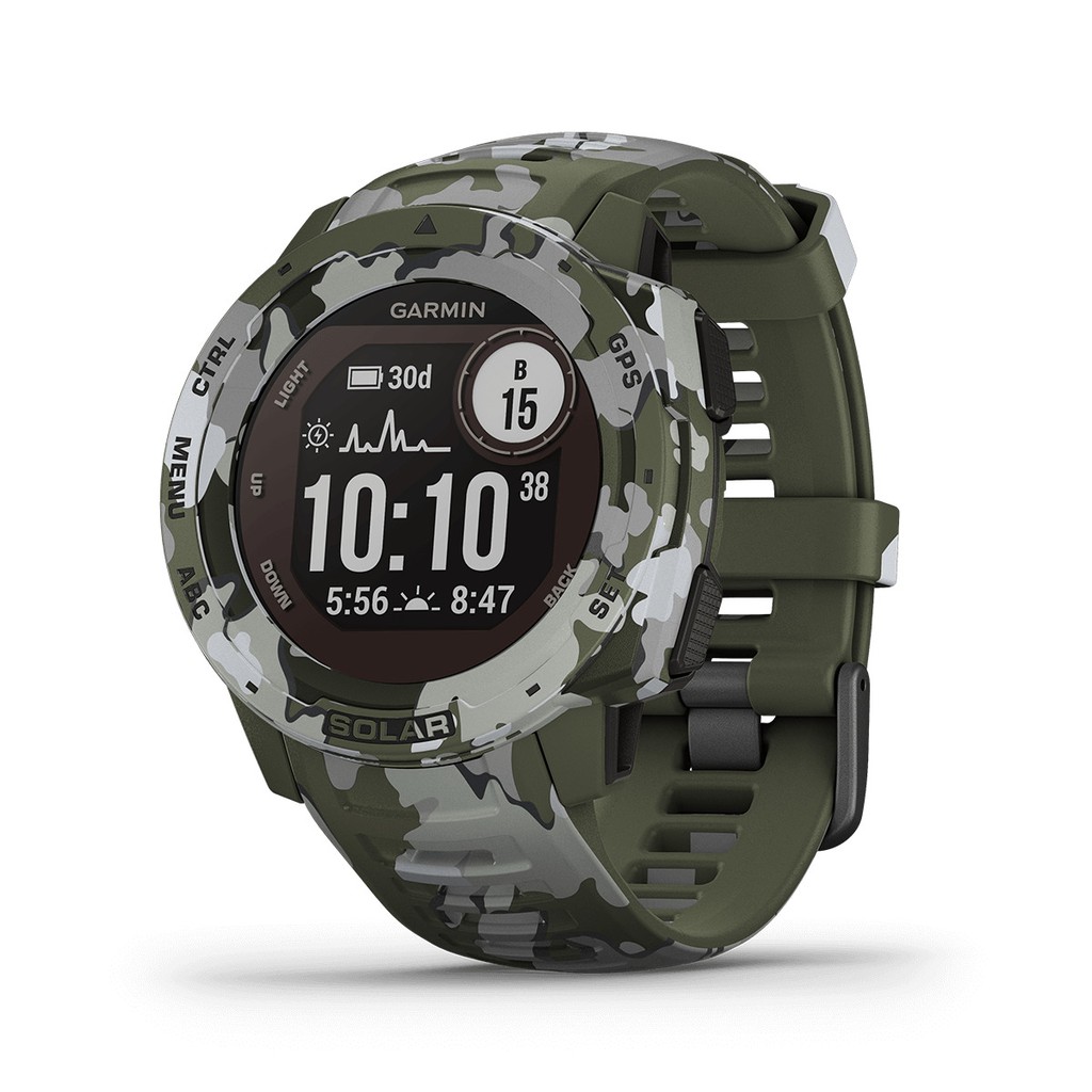 Đồng hồ Garmin Instinct Solar Camo Edition - Chính Hãng