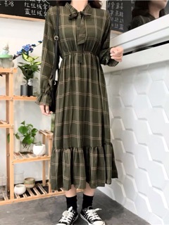 [ORDER] VÁY KẺ DÀI