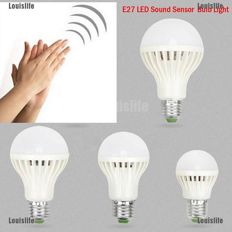 Bóng đèn LED E27 cảm biến chuyển động công suất 3W/5W/7W/9W/12W điện áp AC200V-240V