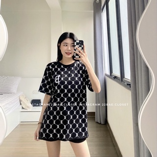 ( Ảnh thật ) Áo phông mlb chữ B full tag